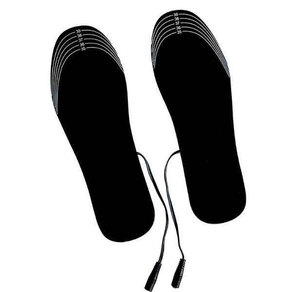 Feet Heater Foot Winter Warmer Pads Warm Socks USB Electric Heated Shoe Insoles