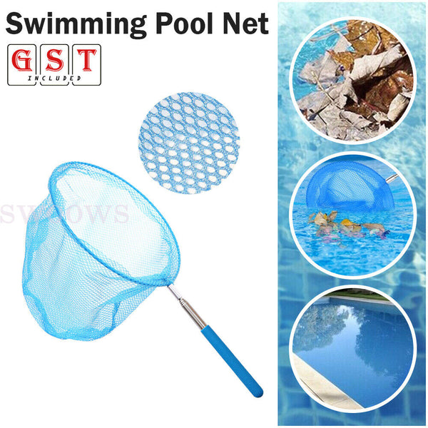 Swimming Pool Net Rake Clear Cleaner Scoop Leaf Skimmer Mesh Frame Spa Hot Tub