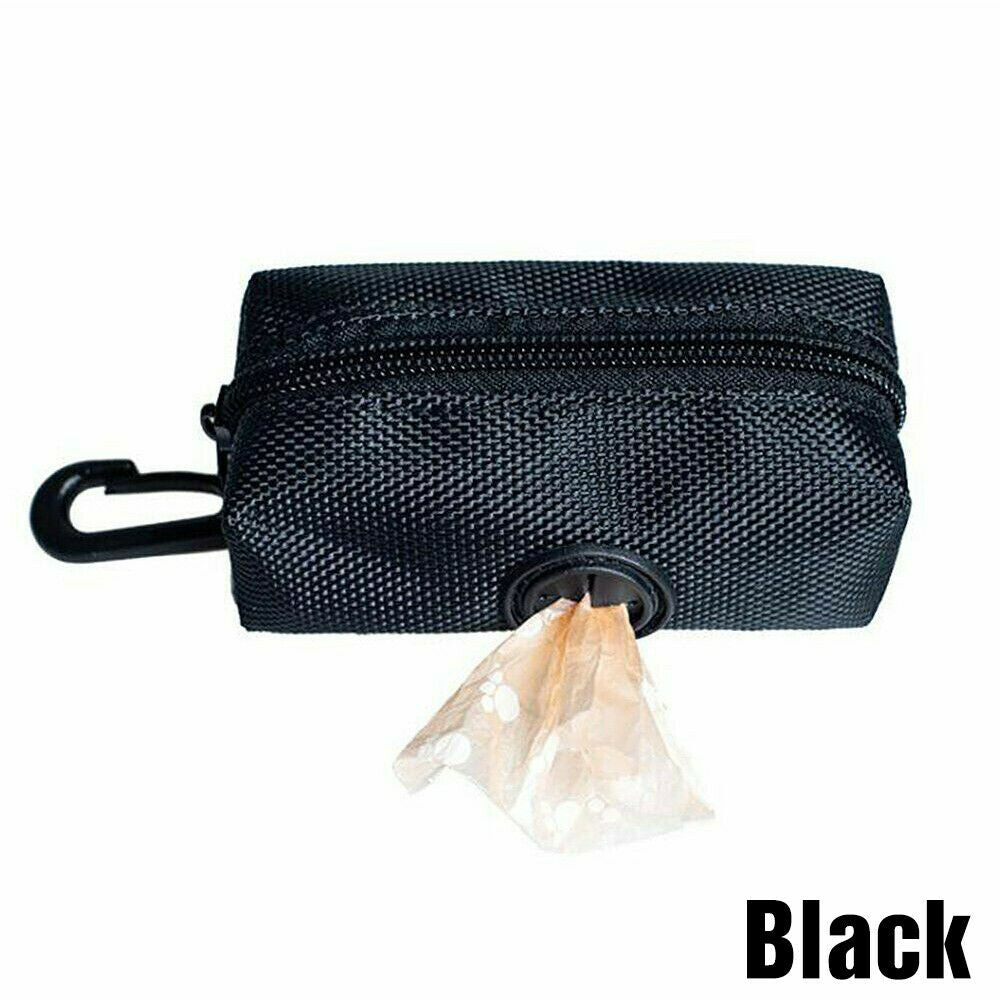 Pet Puppy Garbage Waste Pick Up Bags Dispenser Pouch Outdoor Dog Poop BagHolder