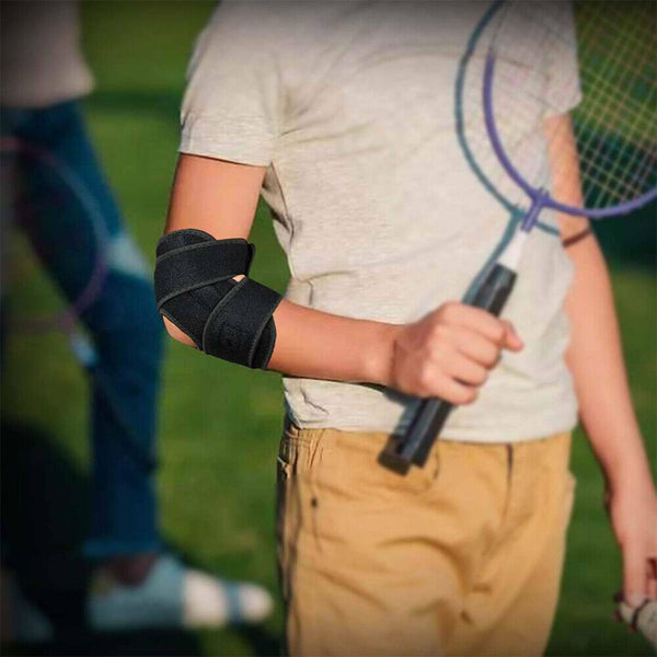 Tennis/Golf Elbow Support Brace Padded Bandage Forearm Tendonitis Pain Relief AU