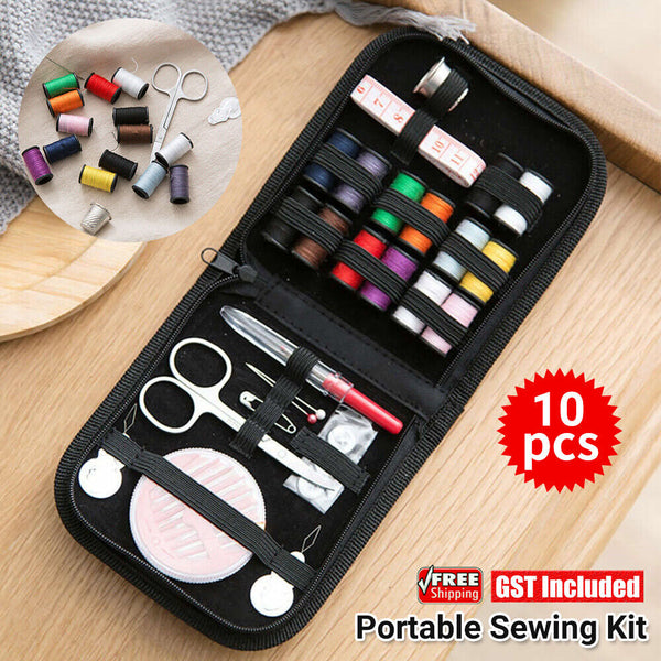 Sewing Kit Portable Mini Premium Travel Home Beginner Emergency AU Stock