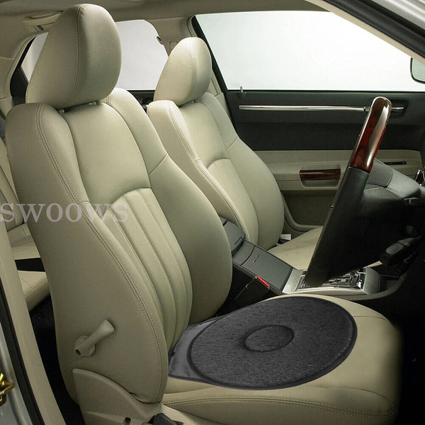 Portable Car Seat Cushion Rotation 360° Swivel Mobility Aid Moving Car Chair Pad