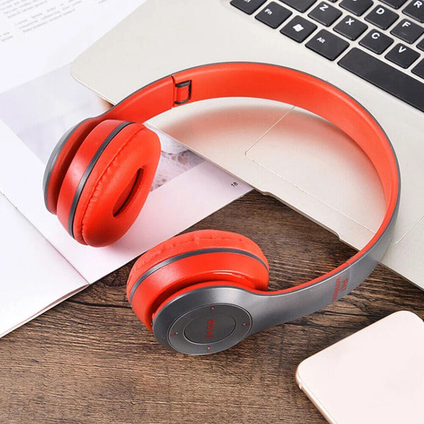 Wireless Noise Cancelling Headphones Bluetooth 5.0 earphone headset with Mic AU