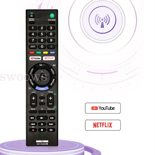 Universal Remote Control RMT-TX300E For SONY BRAVIA TV NETFLIX LED Series HD 4K