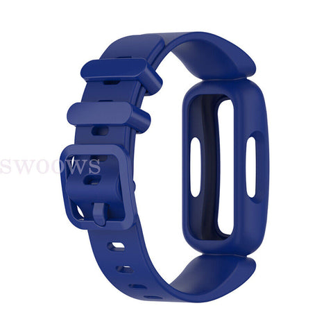 Kids Watch Silicone Replacement Wrist Strap For Fitbit Ace 3 Inspire 2 Band