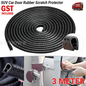 3M Car Door Edge Protector Trim Guard Molding Rubber Seal Strip Scratch