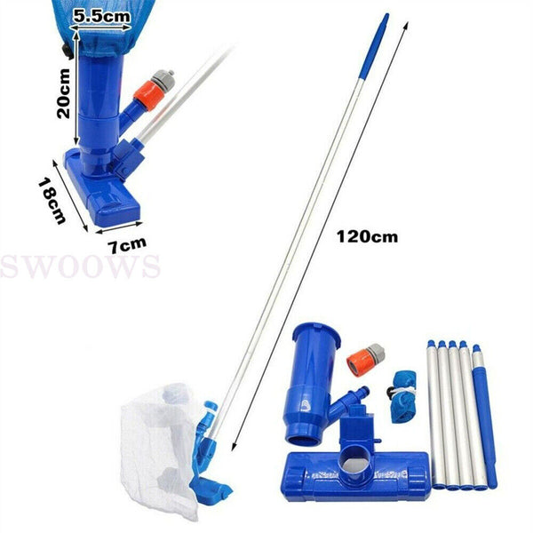 Pool Fountain Vacuum Cleaner Swimming Pool Vacuum Brush Cleaning Tool Spa Pond