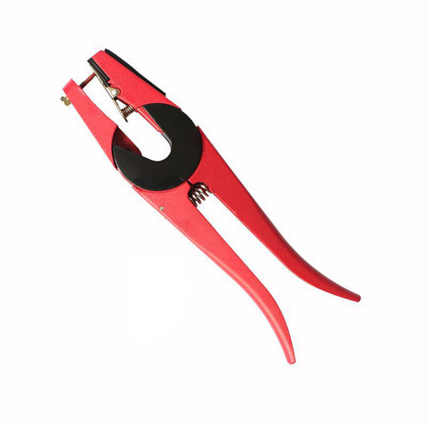 Animal Livestock Marking Tagger Cattle Ear Tag Applicator Pliers Hole Plier