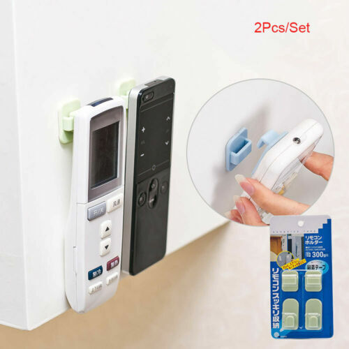 TV Air Conditioner Remote Control Holder Hanger Practical Storage Wall Mount