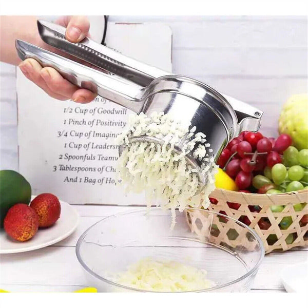 Potato Ricer Masher Fruit Stainless Steel Press Professional Juicer Puree Gnocch