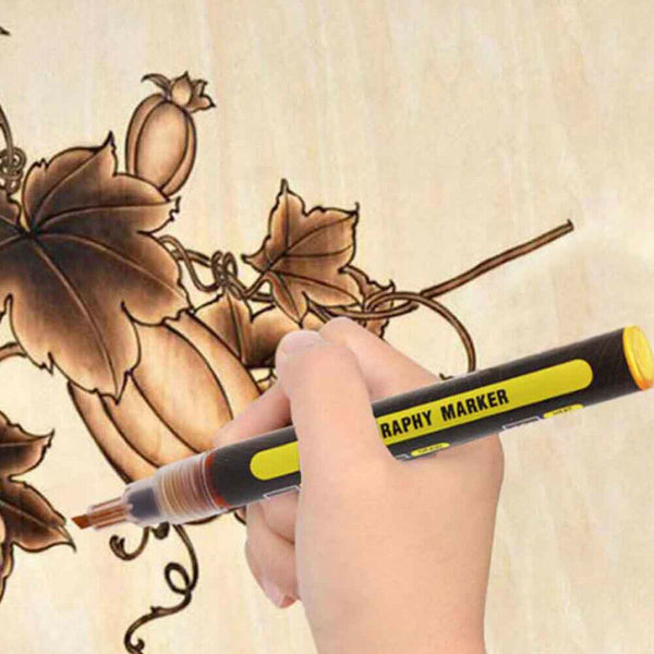 Easy Use Fast Chemical Woodburning Pen Scorch Marker Painting For DIY Projects