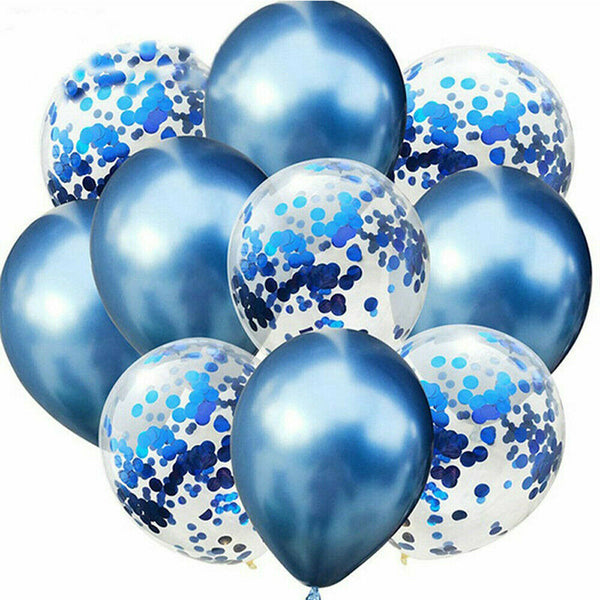 10-20Pcs Confetti Latex Balloons Set Balloon Birthday Wedding Party Decorations