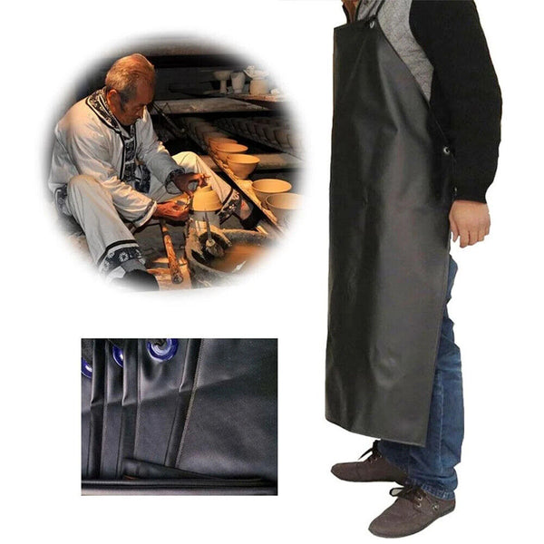 Waterproof Apron PVC Apron Chef Butcher Work Heavy duty Royal Black