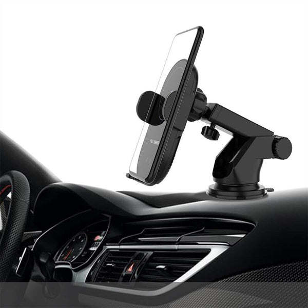 AU Automatic Clamping Wireless Car Charger Vent Mount Phone Charging Holder Dock