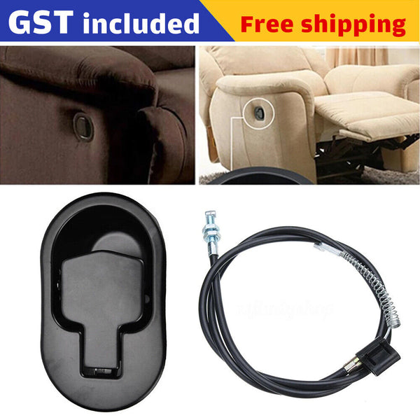 Metal Recliner Handle Lever Trigger Replacement Lounge Chair Sofa Release Cable