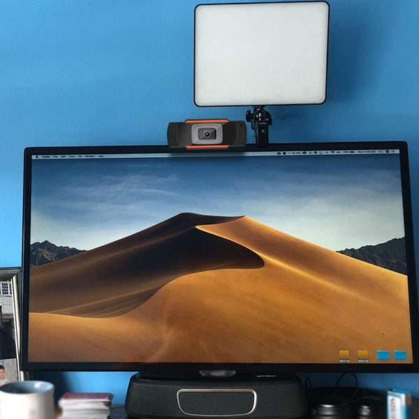 1080P HD USB Webcam With Microphone Desktop Laptop Web Camera Auto Focus For PC