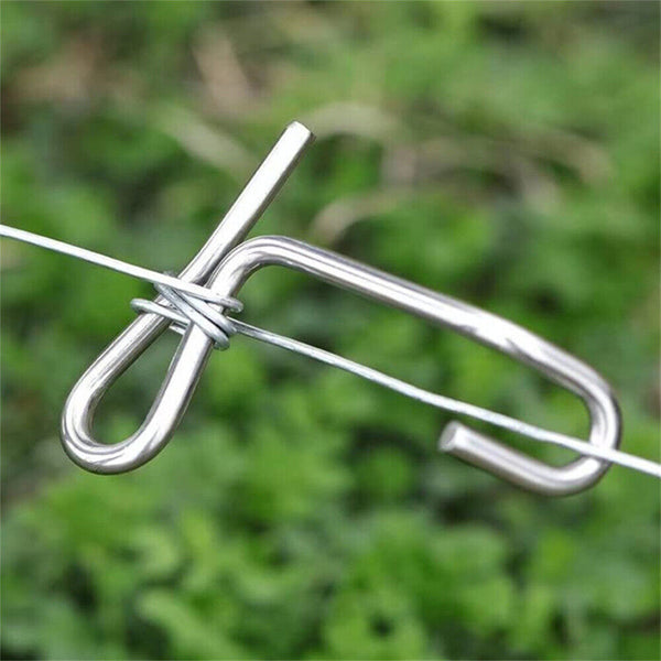 31Pcs Fence Wire Tensioner Tightener Metal Steel Wire Tensioning Repair Tool