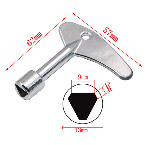 Key Wrench Triangle Plumber for Electric Cabinet Train Elevator Emergency Lift