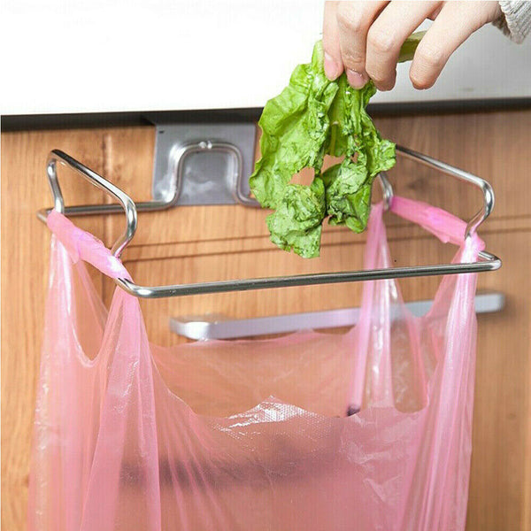 RUBBISH GARBAGE WASTE BAG HOLDER BRACKET RACKS HANGER KITCHEN CUPBOARD HANGING