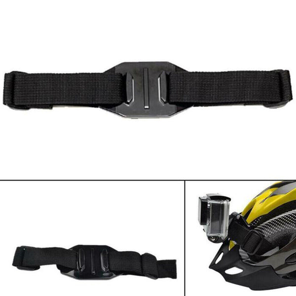 Camera Fastening Strap Mount Helmet Bracket Fixing Belt For GoPro Hero 9 8 7 6 5