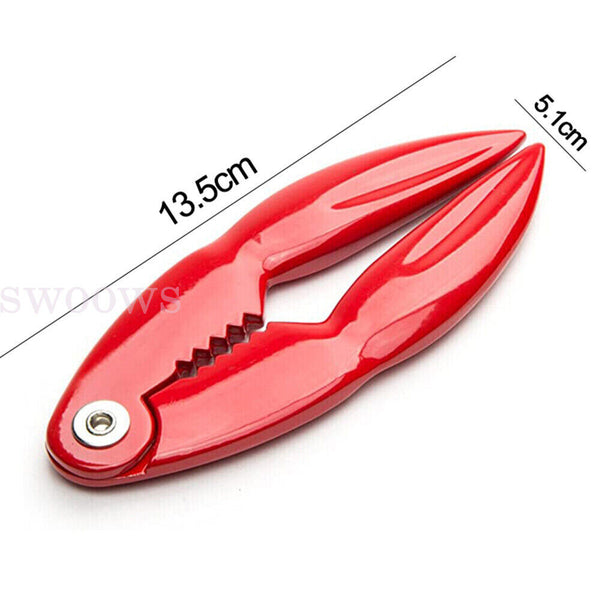 1/4 Crab Cracker Lobster Tool Shell Seafood Tool Forks Scissors Shellfish Opener