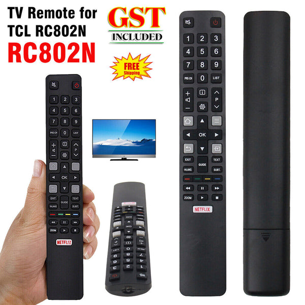 RC802N ARC802N YUI1 for TCL TV 65C2US 75C2US 43P20US LED For TCL TV Remote