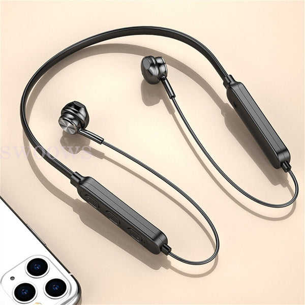 Sweatproof Wireless Bluetooth 5.0 Earphones Headphones Sport Gym Running Hiking