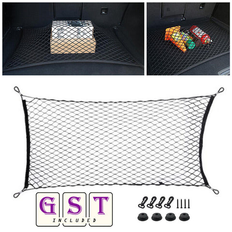 Universal Car Rear Trunk Boot Organizer Pocket Cargo Net Mesh Storage Car Net AU