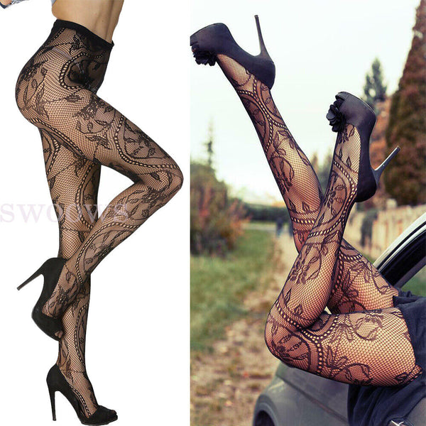 Women Fishnet Stockings Pantyhose Mesh Fishnets Tights Anti Hook Nylon Panty