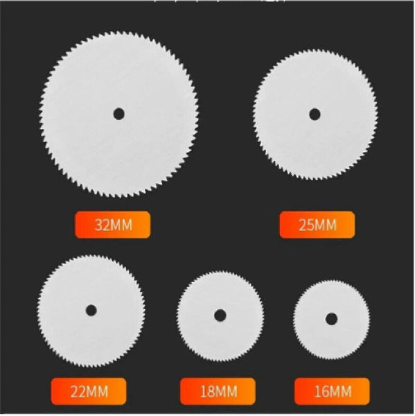 6PCS HSS Circular Saw Blade Set For Dremel Rotary Tool Cutting Wheel Discs Drill