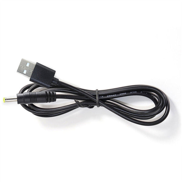 USB to 3.5mm /1.35 mm 5 Volt 5V 2A DC Barrel Jack Plug Charging Power Cable Cord