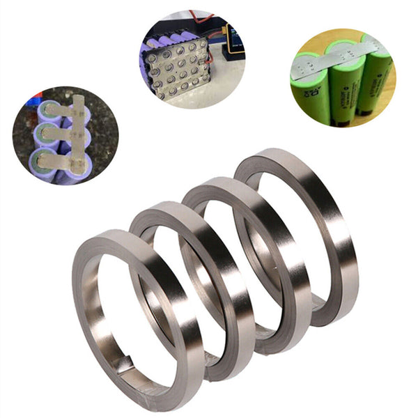1-3x 10M Pure Nickel Strip Tape For Li Battery Spot Welding Spot Welder Machine