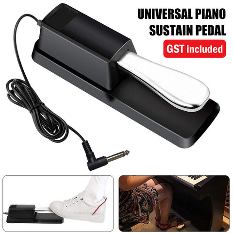 Piano Damper Sustain Pedal Foot Switch For Yamaha Casio Roland Korg Keyboard AU