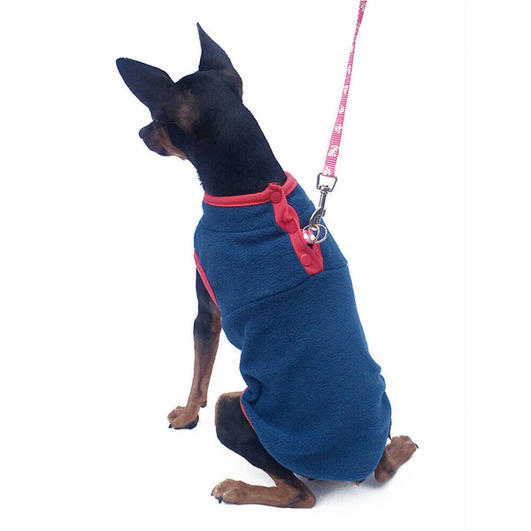 XS-XL Pet Dog Puppy Winter Warm Fleece Jumper Vest Coat Jacket Apparel Clothes