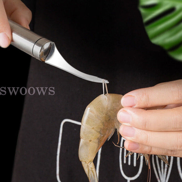 MULTIFUNCTIONAL Shrimp Line Fish Maw Prawn Knife Fast Peeler Kitchen Tool 1/2X