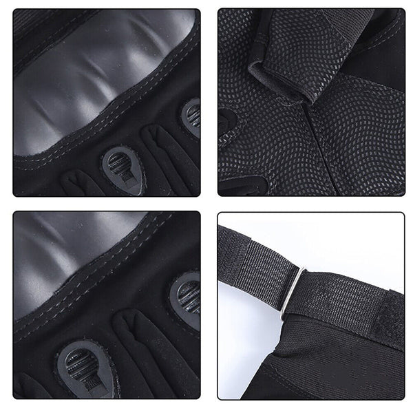 1/3Pairs Tactical Half Finger Gloves FOR Army Military Driving Fitness Sports AU