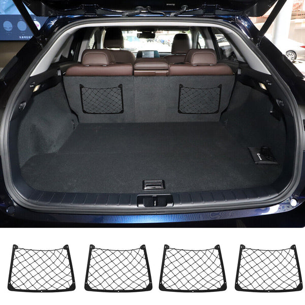 2Pack Large Storage Net Pocket For Camper Van Caravan Organiser Holder Black AU