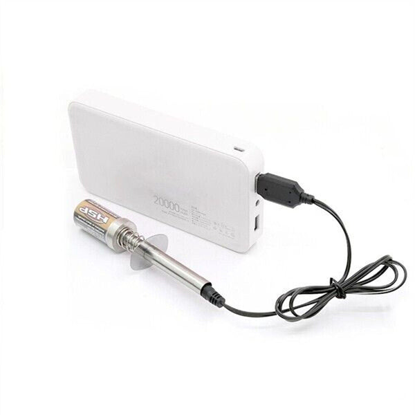 1.2V 1800Mah Rechargeable Glow Plug Igniter For Nitro RC Car Truck W/USB Charger