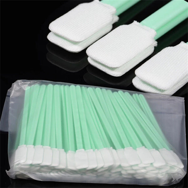 100x Solvent Cleaning Swabs For Roland Mimaki Mutoh Epson Format InkJet Printer