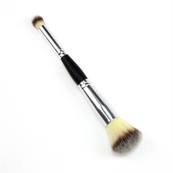 Professional Double Ended Makeup Brush Foundation Blusher Cosmetic Make Up Brush