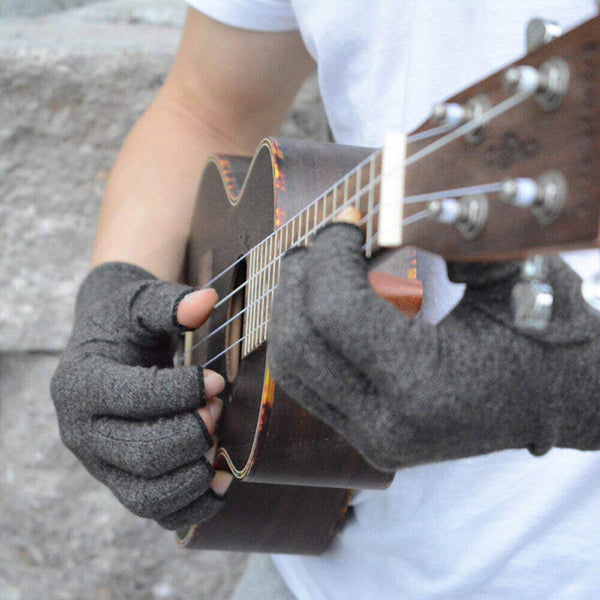 Brace Arthritis Hand Compression Gloves fingerless gloves Pain Relief