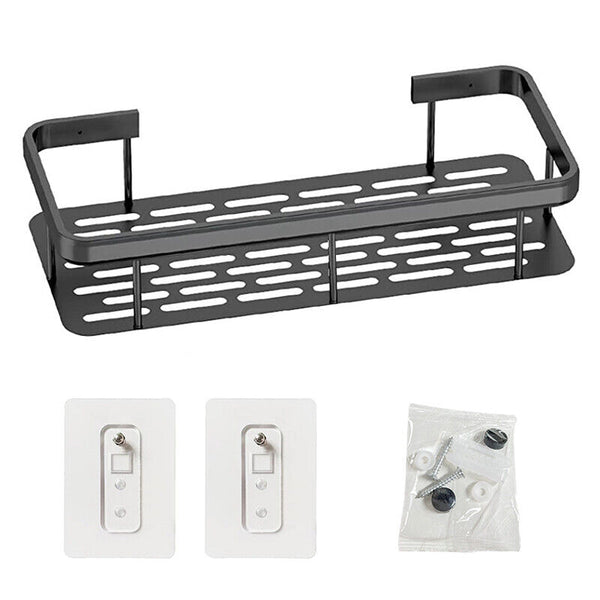 Self Adhesive Shower Shelf Bathroom Shower Caddy Rack Storage Organiser Luxury