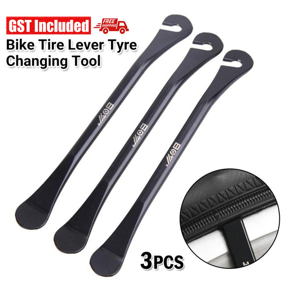 3pcs Bike Tire Lever Tyre Changing Tool Bicycle Tire Levers Steel Repair Kit NEW