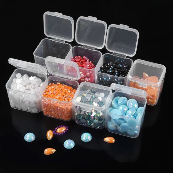 56Grids Storage Box Plastic Jewelry Organizer Case Container Bead Craft Portable