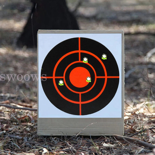 250X/Roll Shooting Target Self Adhesive Target Sticker Targets Splatter Reactive