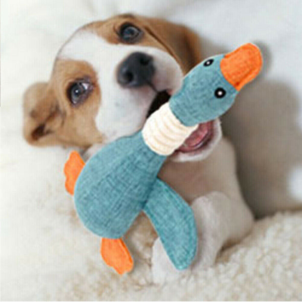 Pet Dog Plush Toys Rope Teething Chew Puppy Tough Interactive Teeth Durable Toy