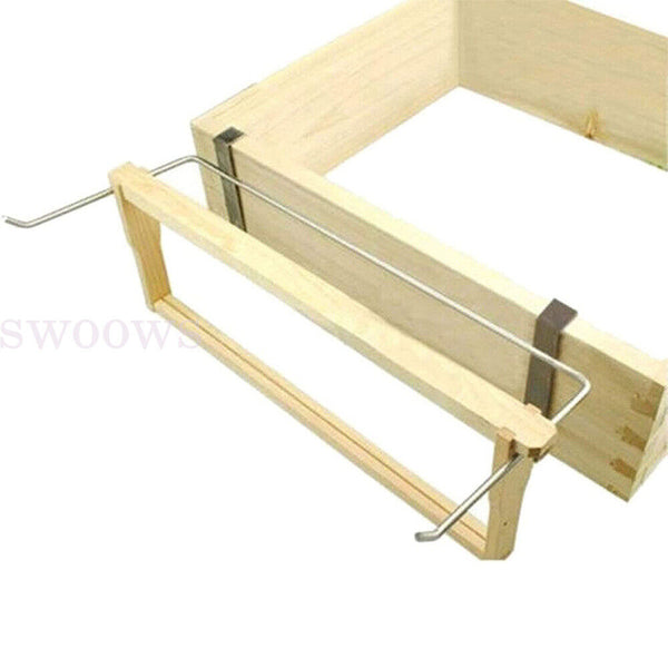 Stainless Steel Beekeeping Rack Beehive Frame Holder Bee Hive No Rust Perch Tool