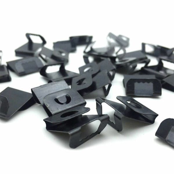 100pcs Picture Frame Back Board Photo Wall Artwork Clip Over Hanger Hook AU