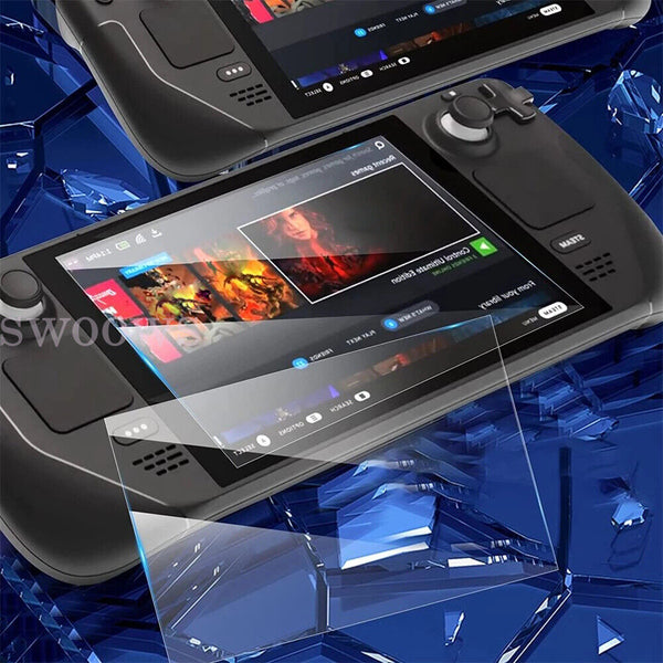 Tempered Film Tempered Glass Full Screen Console Protector Cover For Steam Deck