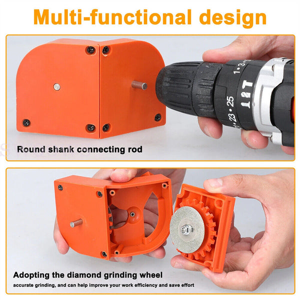 Electric Drill Bit Sharpener Multifunctional Jig High Hardness Drills Grinding